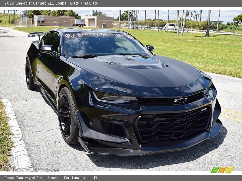 Black / Jet Black 2019 Chevrolet Camaro ZL1 Coupe