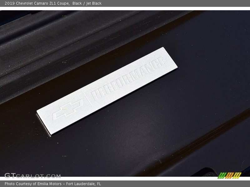 Black / Jet Black 2019 Chevrolet Camaro ZL1 Coupe