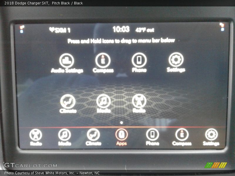 Pitch Black / Black 2018 Dodge Charger SXT