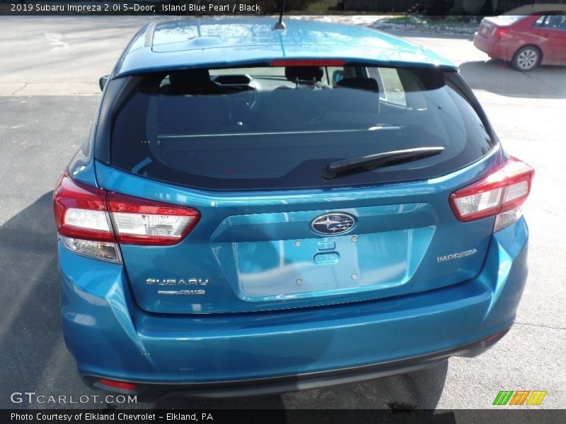 Island Blue Pearl / Black 2019 Subaru Impreza 2.0i 5-Door