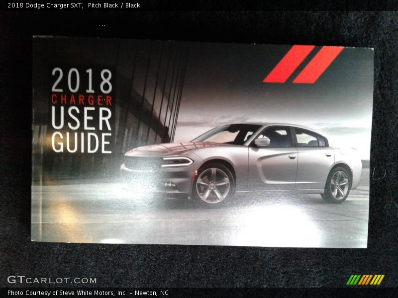 Pitch Black / Black 2018 Dodge Charger SXT