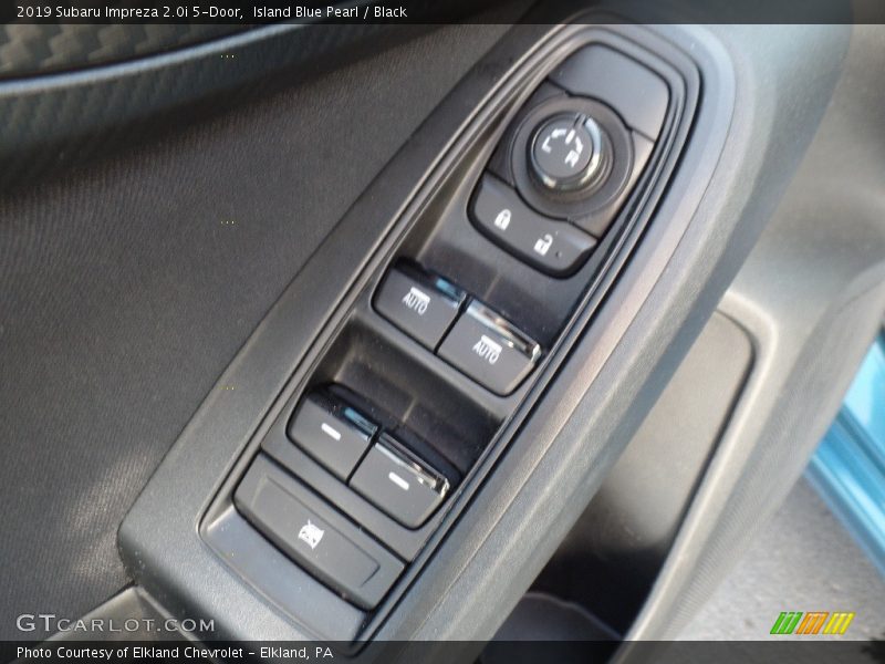 Island Blue Pearl / Black 2019 Subaru Impreza 2.0i 5-Door