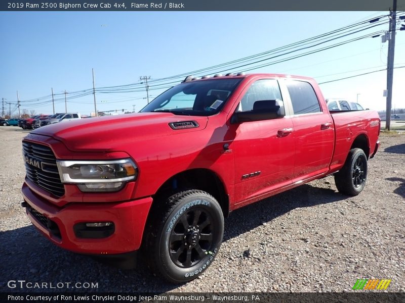 Flame Red / Black 2019 Ram 2500 Bighorn Crew Cab 4x4