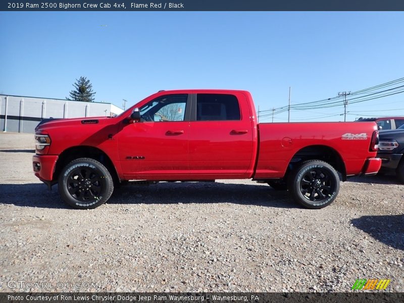 Flame Red / Black 2019 Ram 2500 Bighorn Crew Cab 4x4