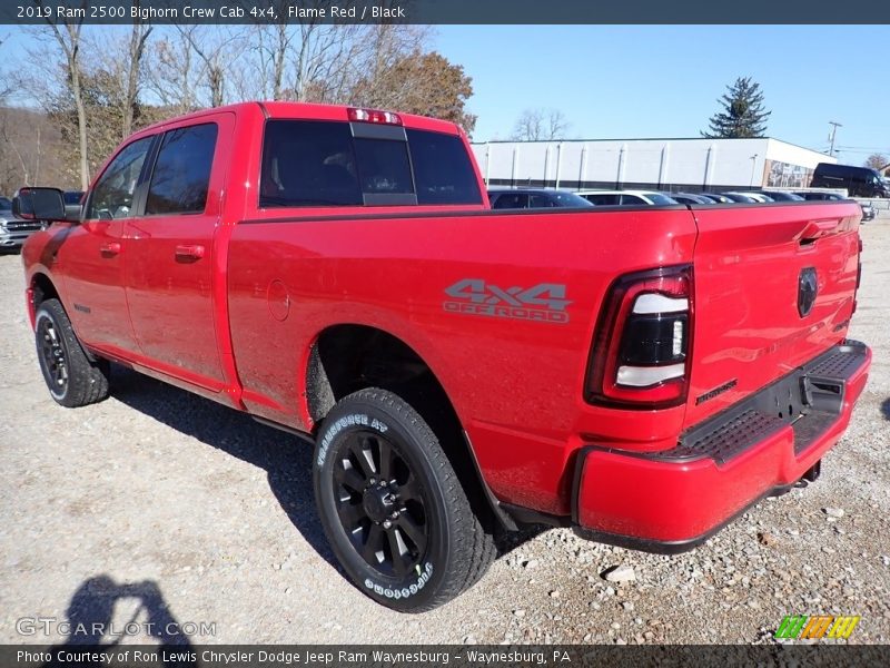 Flame Red / Black 2019 Ram 2500 Bighorn Crew Cab 4x4