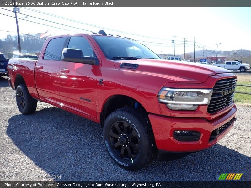 Flame Red / Black 2019 Ram 2500 Bighorn Crew Cab 4x4