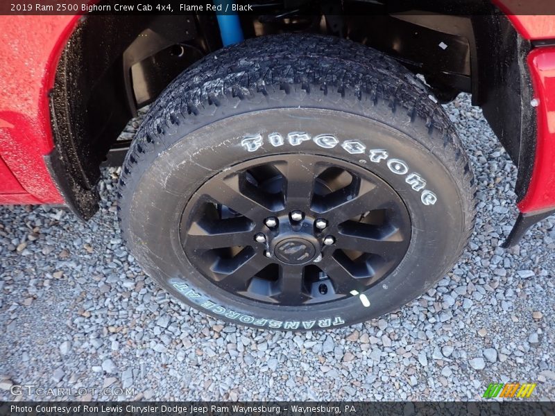 Flame Red / Black 2019 Ram 2500 Bighorn Crew Cab 4x4