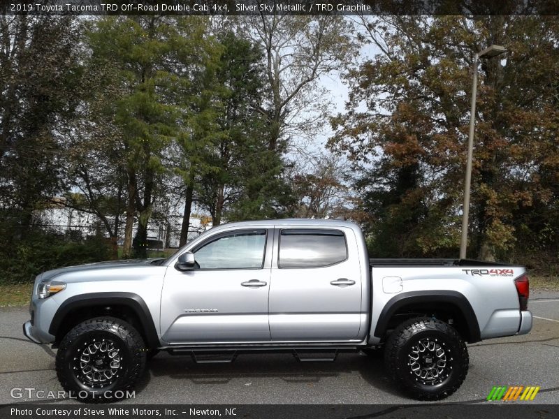 Silver Sky Metallic / TRD Graphite 2019 Toyota Tacoma TRD Off-Road Double Cab 4x4