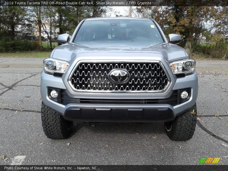 Silver Sky Metallic / TRD Graphite 2019 Toyota Tacoma TRD Off-Road Double Cab 4x4