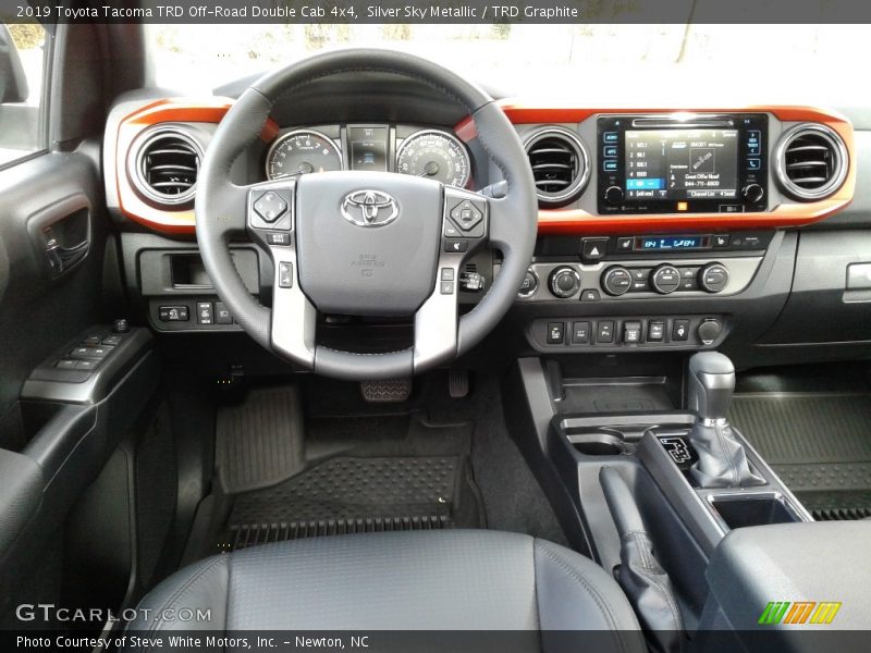 Silver Sky Metallic / TRD Graphite 2019 Toyota Tacoma TRD Off-Road Double Cab 4x4