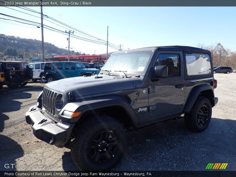 Sting-Gray / Black 2020 Jeep Wrangler Sport 4x4