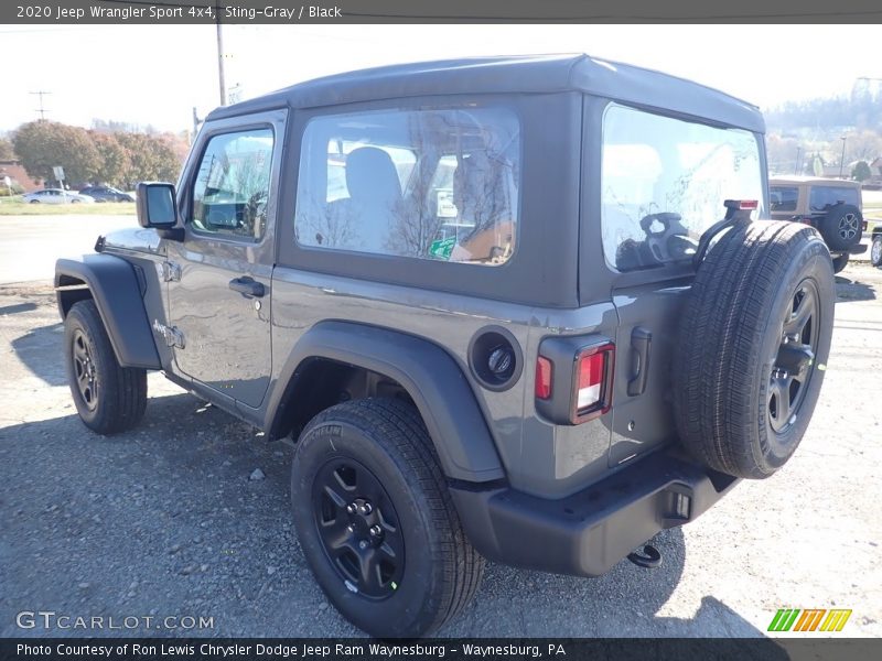 Sting-Gray / Black 2020 Jeep Wrangler Sport 4x4