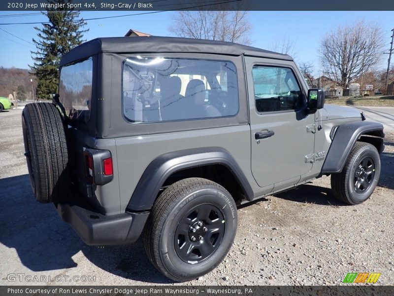 Sting-Gray / Black 2020 Jeep Wrangler Sport 4x4
