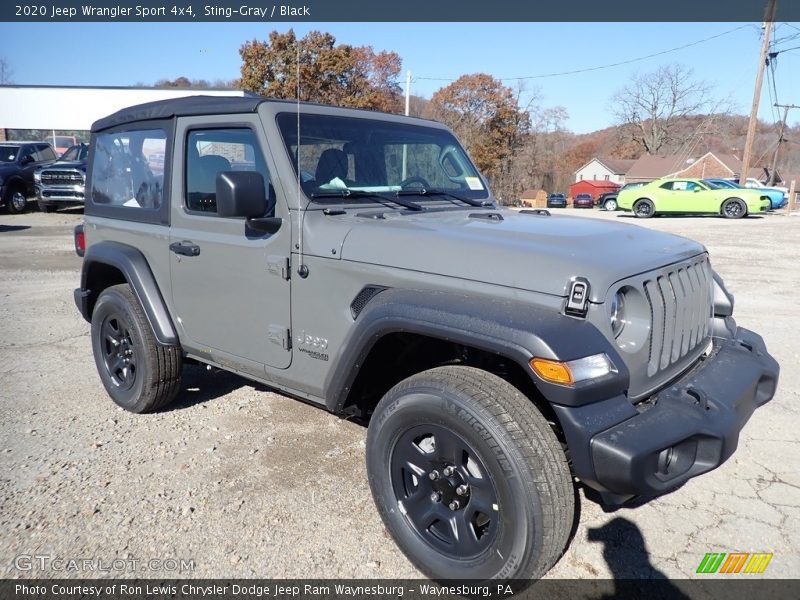 Sting-Gray / Black 2020 Jeep Wrangler Sport 4x4