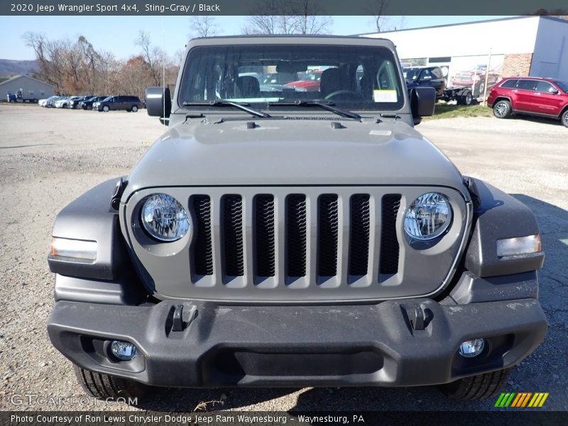Sting-Gray / Black 2020 Jeep Wrangler Sport 4x4