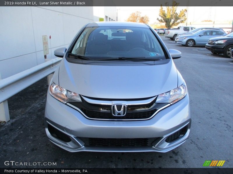Lunar Silver Metallic / Black 2019 Honda Fit LX