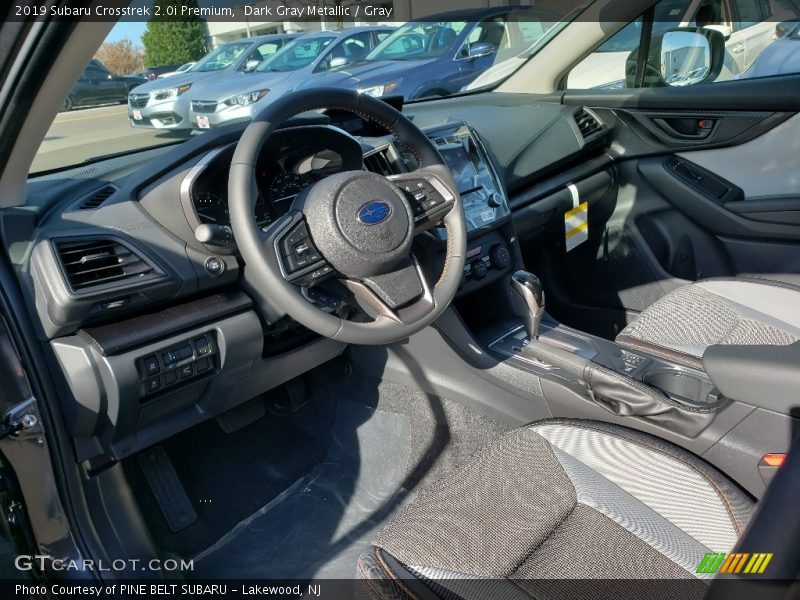 Dark Gray Metallic / Gray 2019 Subaru Crosstrek 2.0i Premium