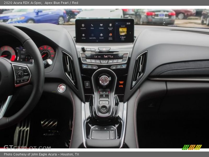 Controls of 2020 RDX A-Spec