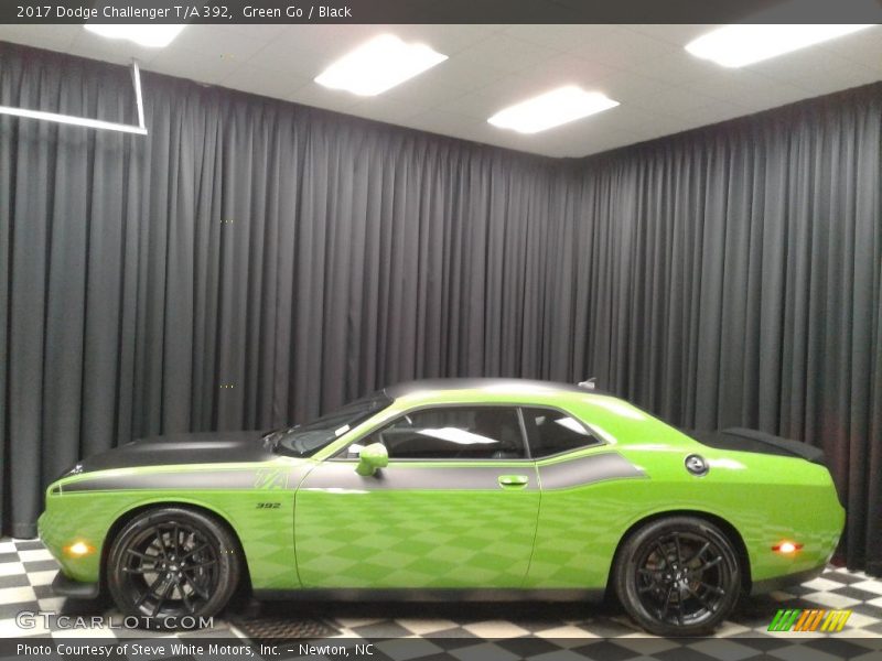 Green Go / Black 2017 Dodge Challenger T/A 392