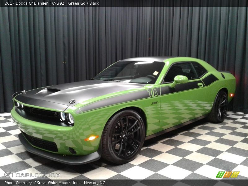 Green Go / Black 2017 Dodge Challenger T/A 392