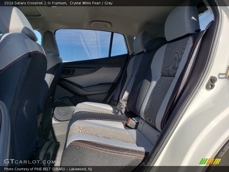 Crystal White Pearl / Gray 2019 Subaru Crosstrek 2.0i Premium