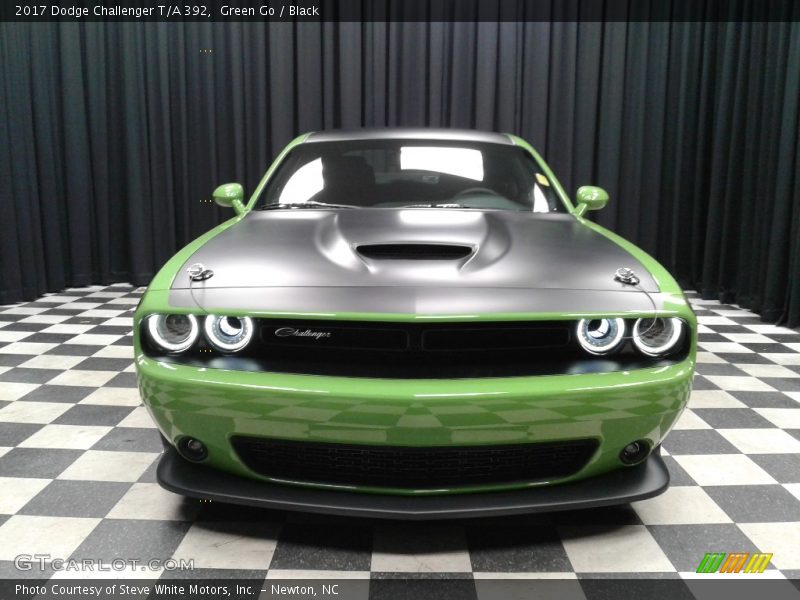 Green Go / Black 2017 Dodge Challenger T/A 392