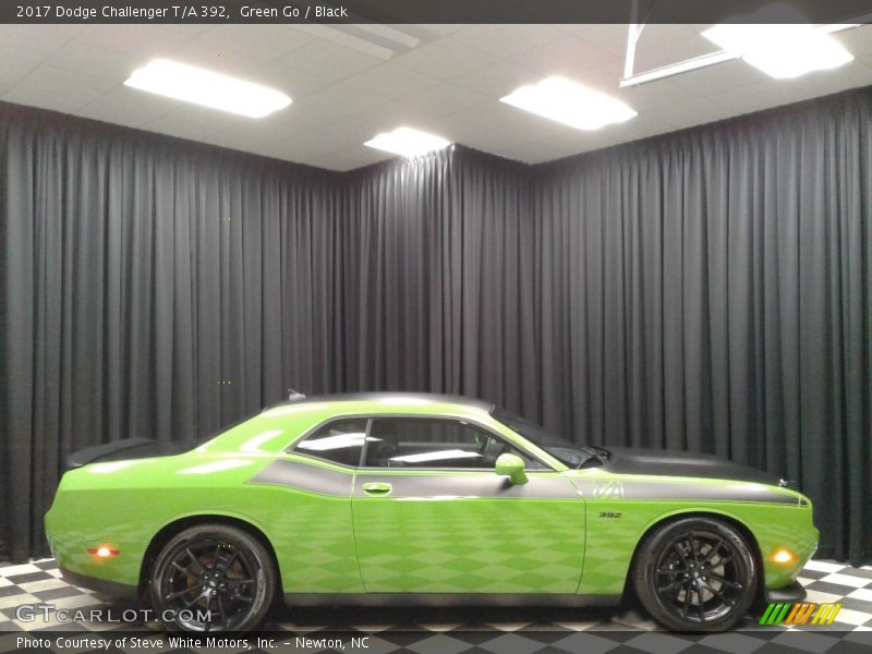 Green Go / Black 2017 Dodge Challenger T/A 392