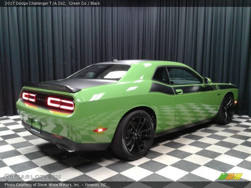 Green Go / Black 2017 Dodge Challenger T/A 392