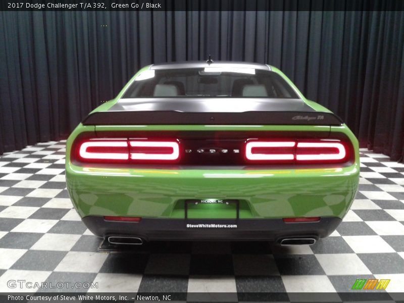 Green Go / Black 2017 Dodge Challenger T/A 392