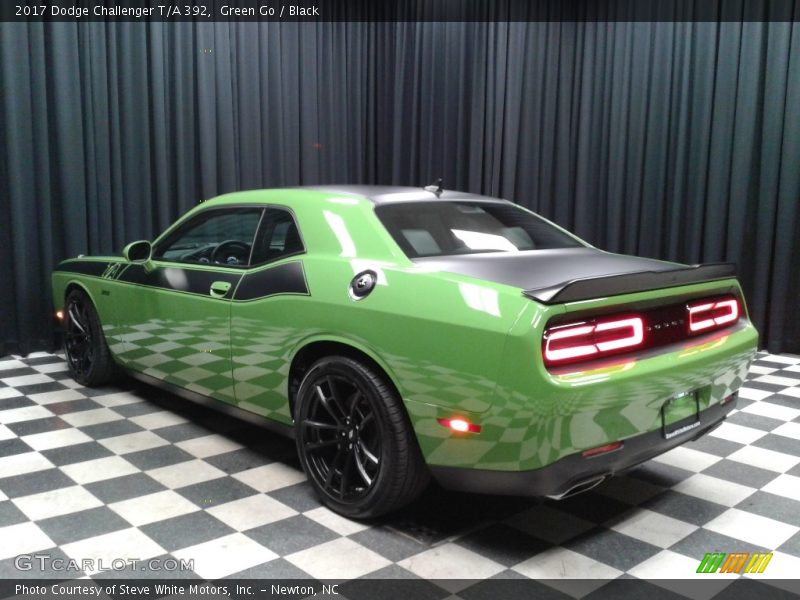 Green Go / Black 2017 Dodge Challenger T/A 392