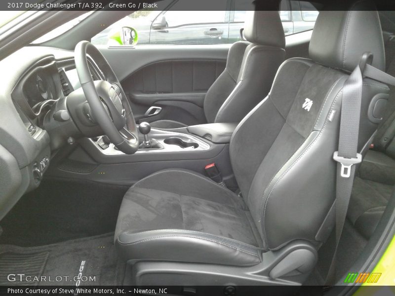 Front Seat of 2017 Challenger T/A 392