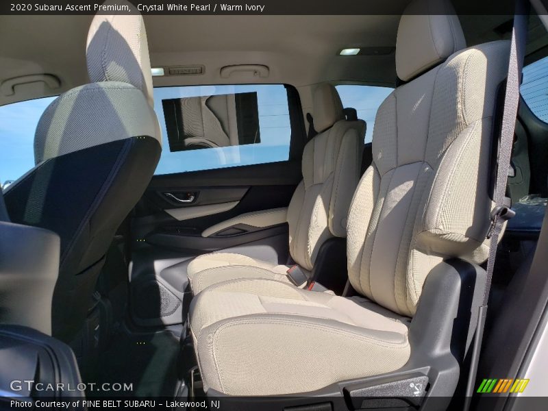 Crystal White Pearl / Warm Ivory 2020 Subaru Ascent Premium