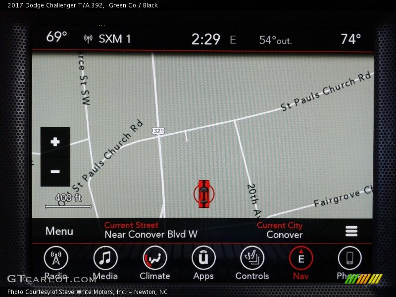 Green Go / Black 2017 Dodge Challenger T/A 392