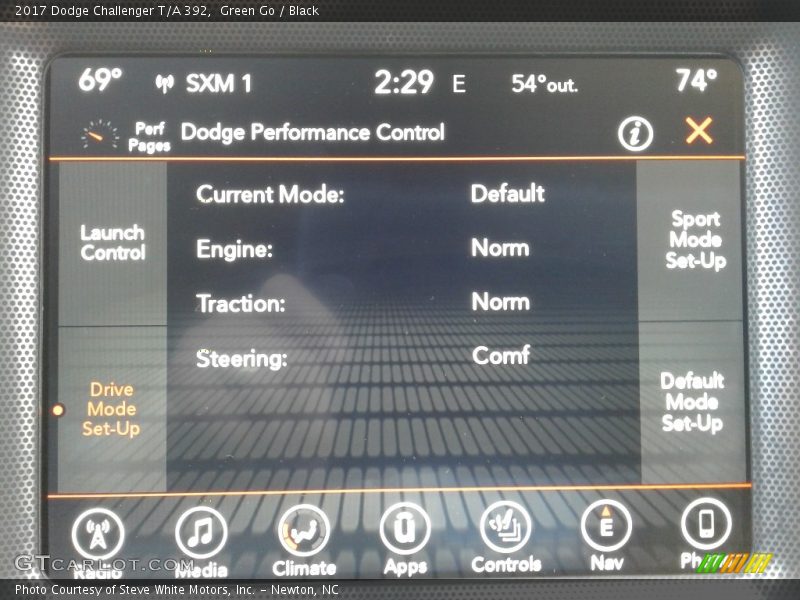 Green Go / Black 2017 Dodge Challenger T/A 392