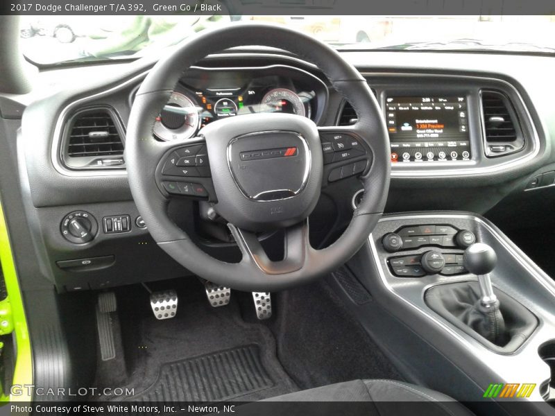 Dashboard of 2017 Challenger T/A 392