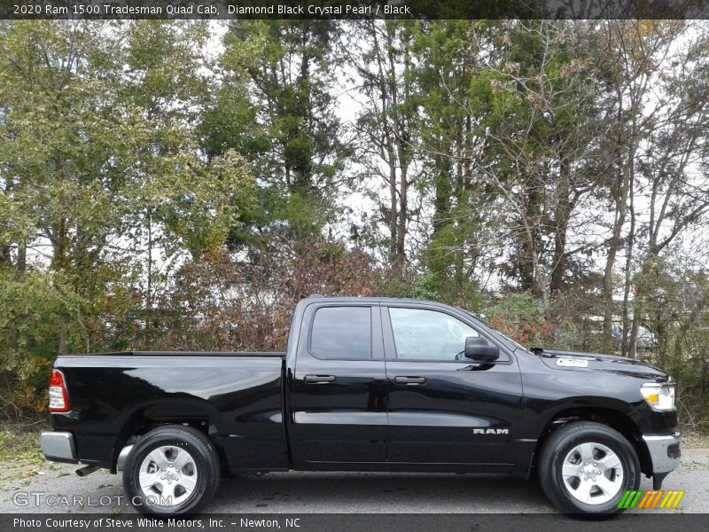  2020 1500 Tradesman Quad Cab Diamond Black Crystal Pearl