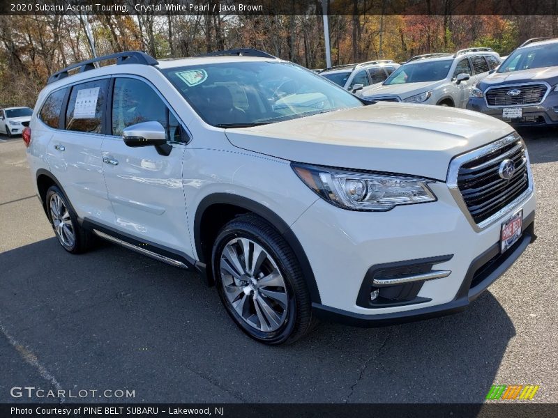 Crystal White Pearl / Java Brown 2020 Subaru Ascent Touring