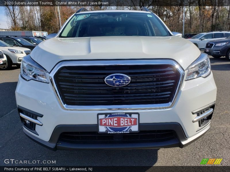 Crystal White Pearl / Java Brown 2020 Subaru Ascent Touring