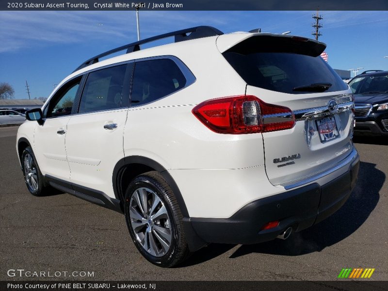 Crystal White Pearl / Java Brown 2020 Subaru Ascent Touring