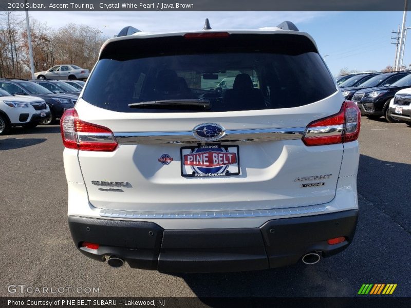 Crystal White Pearl / Java Brown 2020 Subaru Ascent Touring