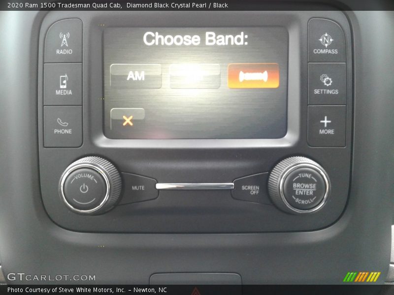 Diamond Black Crystal Pearl / Black 2020 Ram 1500 Tradesman Quad Cab