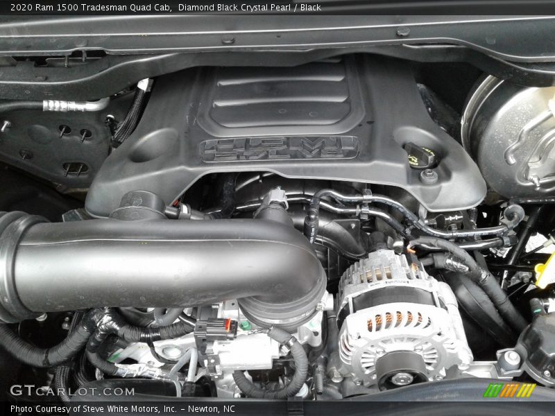 Diamond Black Crystal Pearl / Black 2020 Ram 1500 Tradesman Quad Cab