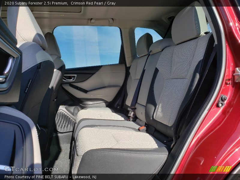 Rear Seat of 2020 Forester 2.5i Premium