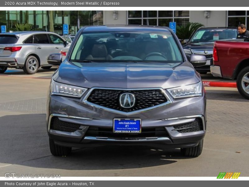 Modern Steel Metallic / Espresso 2020 Acura MDX Technology