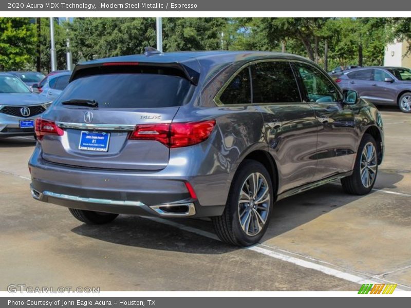 Modern Steel Metallic / Espresso 2020 Acura MDX Technology