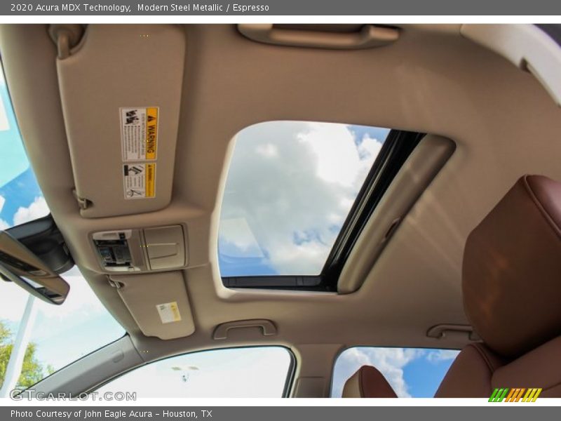 Modern Steel Metallic / Espresso 2020 Acura MDX Technology