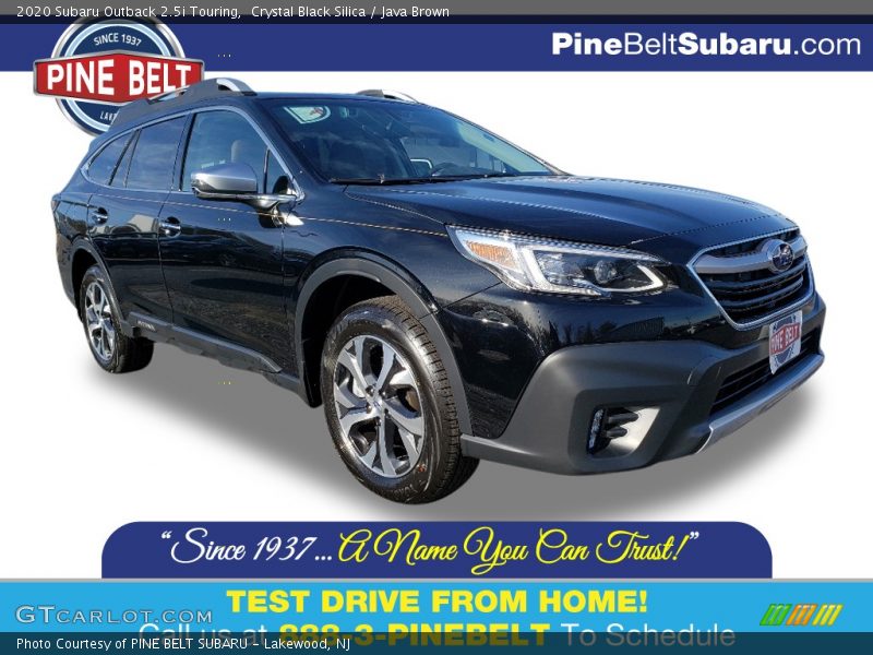 Crystal Black Silica / Java Brown 2020 Subaru Outback 2.5i Touring