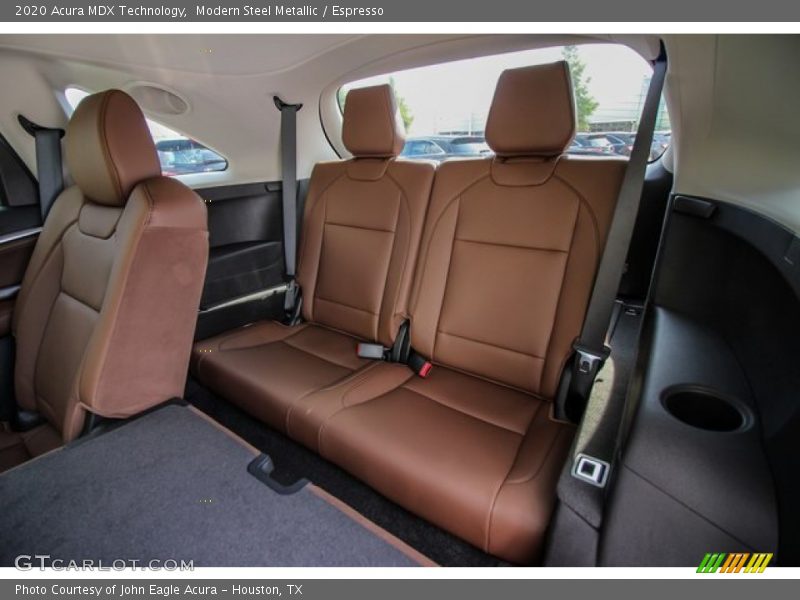 Rear Seat of 2020 MDX Technology