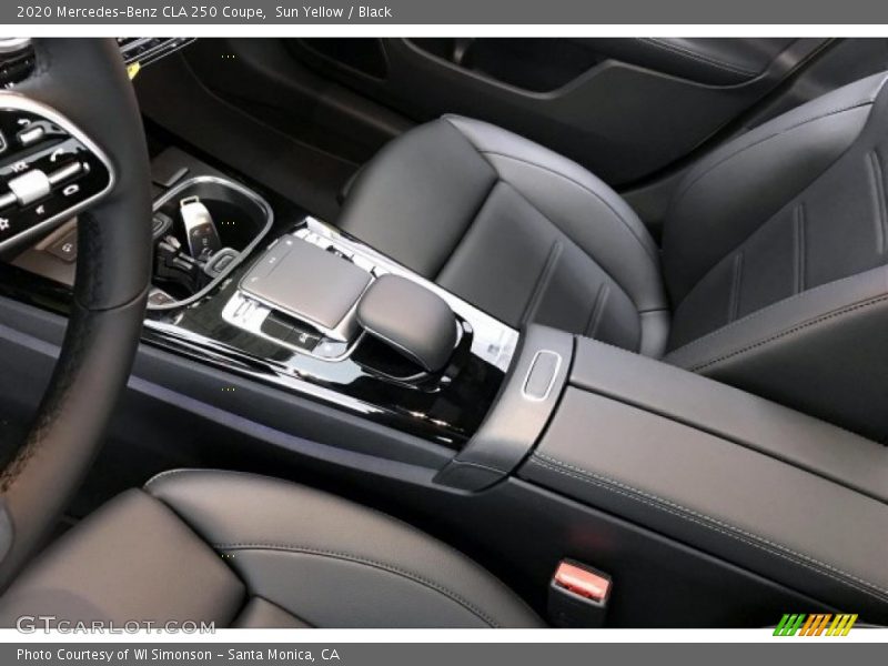 Sun Yellow / Black 2020 Mercedes-Benz CLA 250 Coupe