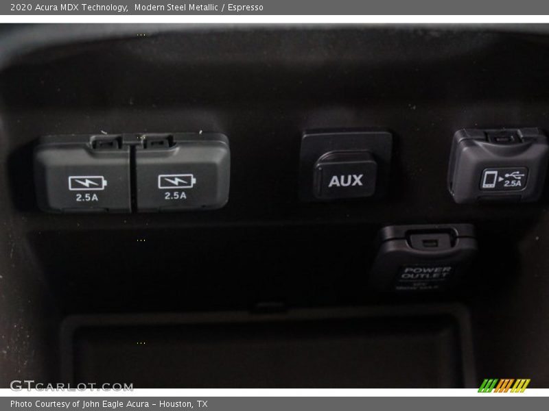 Modern Steel Metallic / Espresso 2020 Acura MDX Technology